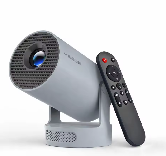 Mini Proyector Inteligente 4K Compatible | Rotación 180° | WiFi 6 | Bluetooth 5.2 | Cine en Casa Portátil
