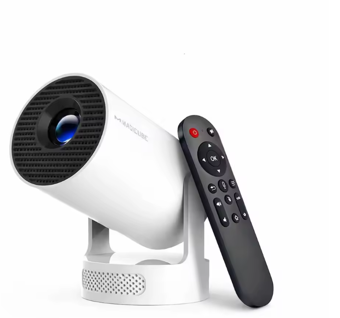 Mini Proyector Inteligente 4K Compatible | Rotación 180° | WiFi 6 | Bluetooth 5.2 | Cine en Casa Portátil